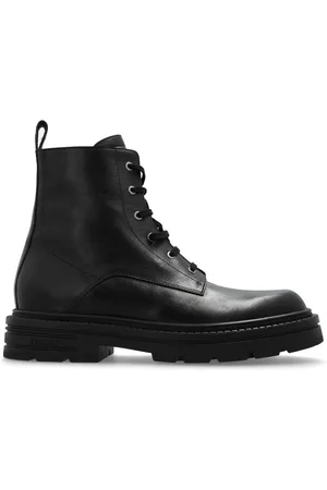 VERSACE Botines con panel elástico