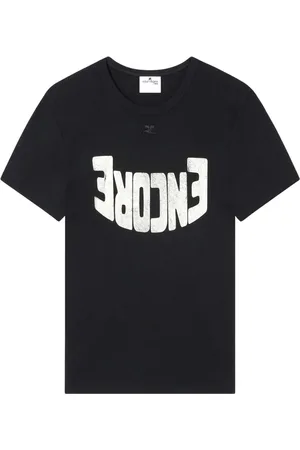 Courrèges Camiseta con motivo gráfico
