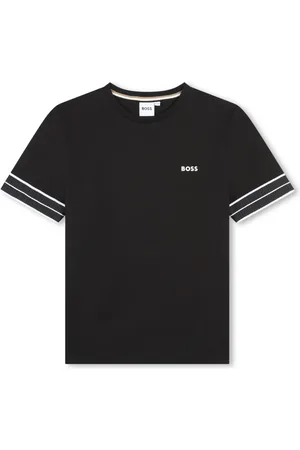 HUGO BOSS Camiseta con motivo de espiga