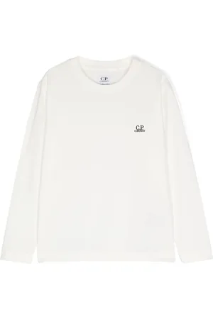 C.P. Company Camiseta con logo bordado