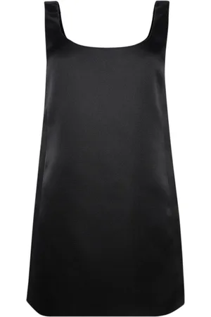 Khaite Vestido Pranta con espalda redonda