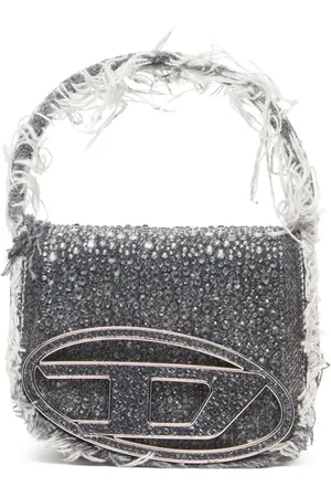 Diesel Bolso de hombro mini con cristales