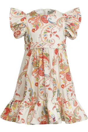 Etro Vestido con estampado de cachemira