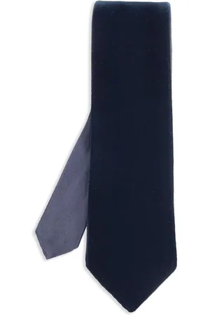 Giorgio Armani Corbata con efecto de terciopelo