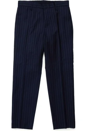 Nº21 Pantalones rectos a rayas diplomáticas