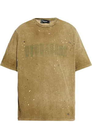 Dsquared2 Camiseta con efecto envejecido