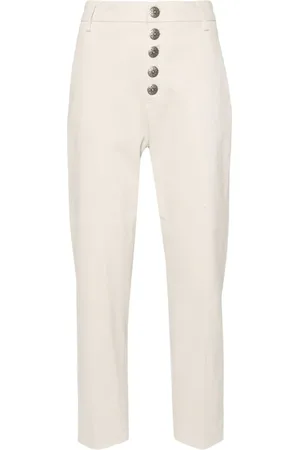 Dondup Pantalones Nima con placa del logo