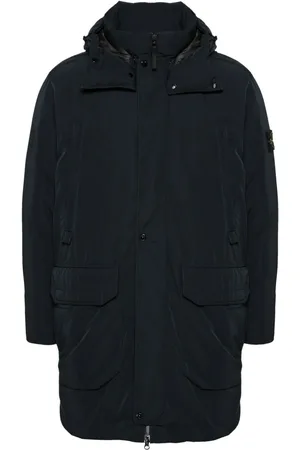 Stone Island Chaqueta con capucha y distintivo Compass