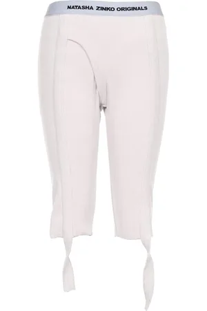 Natasha Zinko Pantalones cortos de chándal John Capris