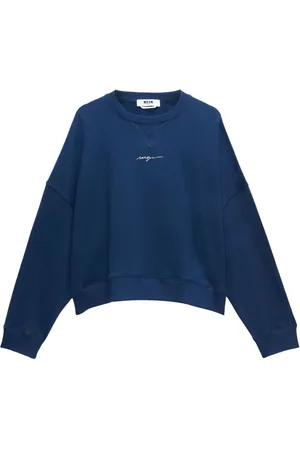 Msgm Sudadera con logo estampado