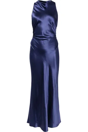 Reformation Vestido Casette drapeado