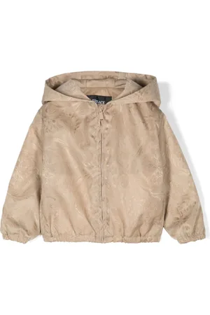 VERSACE Chaqueta con capucha y motivo Barocco