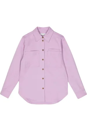 Maison Kitsuné Camisa con bolsillo de parche