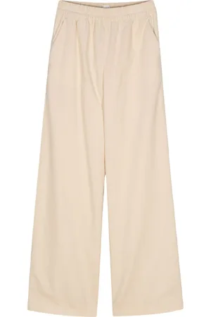 ELEVENTY Pantalones anchos con cierre de botón