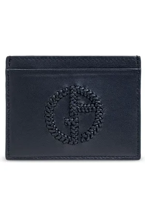 Giorgio Armani Tarjetero con logo grabado