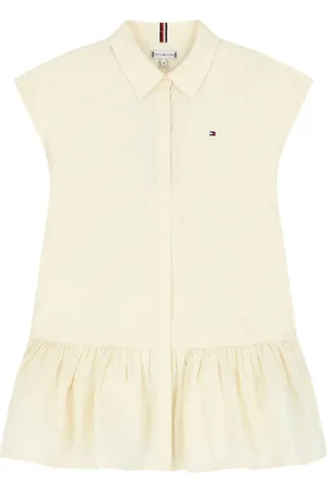 Tommy Hilfiger Vestido estilo polo con logo bordado