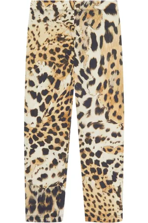 Roberto Cavalli Leggins con estampado de leopardo