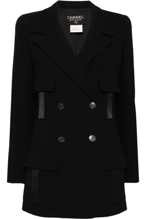 CHANEL Blazer con doble botonadura 1997