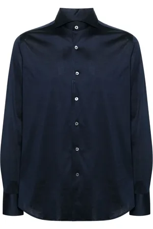 CANALI Camisa con cuello italiano