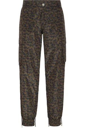 Philipp Plein Pantalones cargo con motivo militar