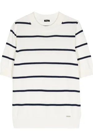 Kiton Camiseta a rayas