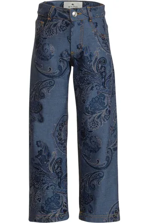 Etro Vaqueros rectos en jacquard