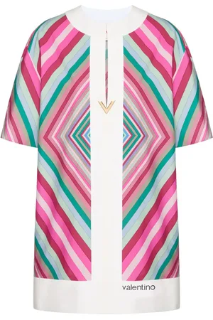 VALENTINO GARAVANI Vestido corto con estampado geométrico