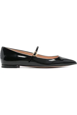 Gianvito Rossi Bailarinas Ribbon Jane