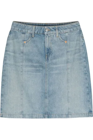 MARTINE ROSE Minifalda vaquera Narrow