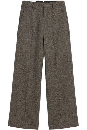 Ami Pantalones Large Fit de talle alto