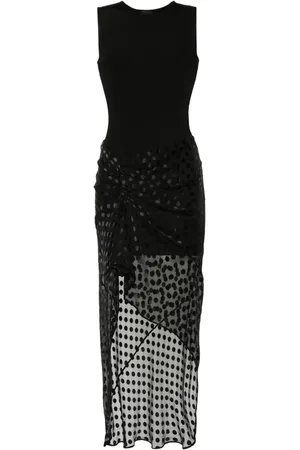 Givenchy Draped sleeveless maxi dress