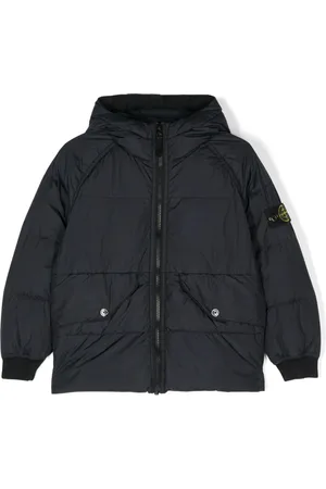 Stone Island Plumífero con distintivo Compass