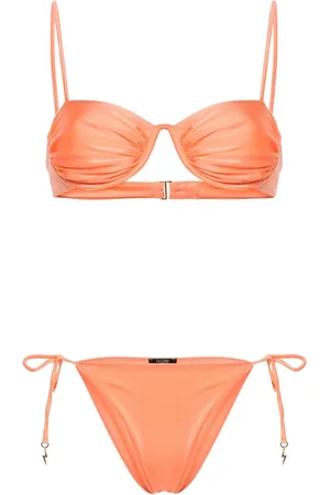 Noire Swimwear Bikini Monowire con cierre de lazo