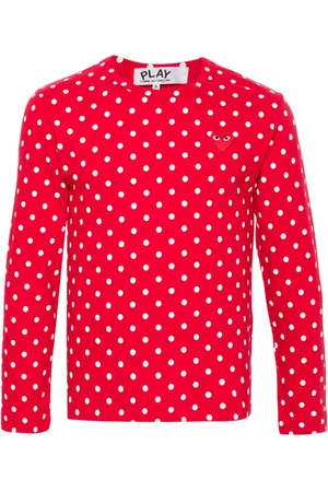 Comme des Garçons Camiseta con estampado de lunares