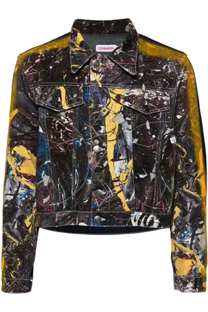 Charles Jeffrey Loverboy Chaqueta vaquera Painted