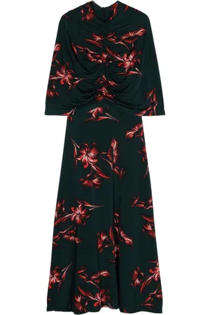 Colville Vestido midi Alix con estampado floral