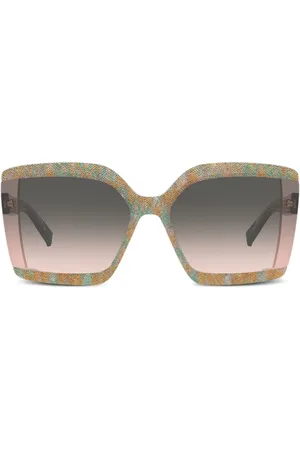 Missoni Gafas de sol con montura cuadrada