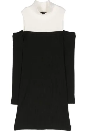 MONNALISA Vestido corto con cuello alto