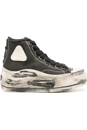 R13 Zapatillas Kurt con efecto envejecido