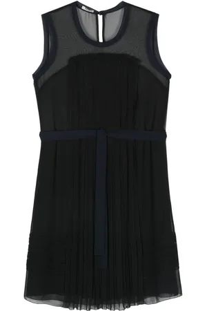 Miu Miu Vestido corto de seda 2010