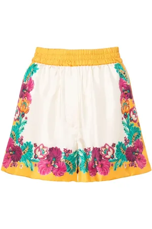 La DoubleJ Pantalones cortos con estampado floral