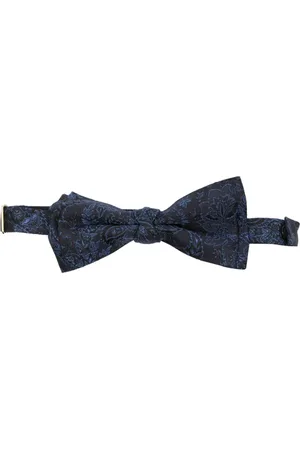 Etro Pajarita con motivo floral en jacquard