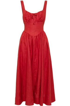 Reformation Vestido midi Balia