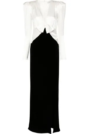 Alessandra Rich Vestido de fiesta con diseño colour block