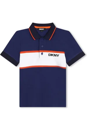 DKNY Polo con logo estampado