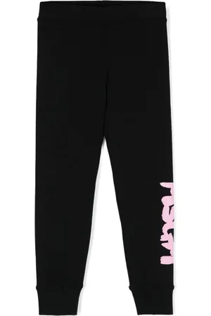 Msgm Leggins con logo estampado