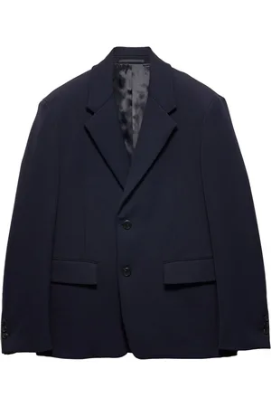 Prada Blazer tipo gabardina con botones
