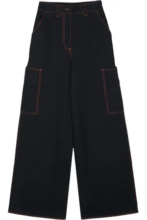 SUNNEI Pantalones anchos lisos