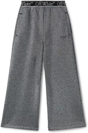 OFF-WHITE Pantalones Bookish con logo en la cintura