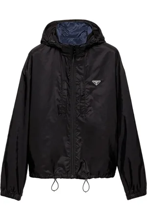Prada Chaqueta de Re-Nylon con capucha